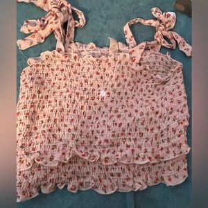 Cute tub top from a beach boutique, lightly worn.